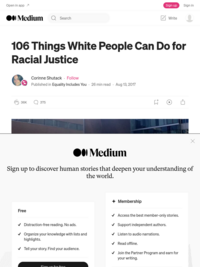 103 Things White People Can Do for Racial Justice
