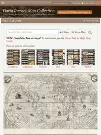David Rumsey Historical Map Collection
| The Collection
