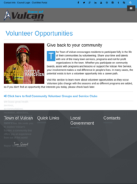 Website: Town of Vulcan Volunteer Opportunities