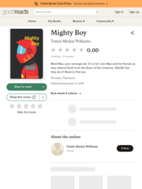 Mighty Boy by Tomie Mickai Williams