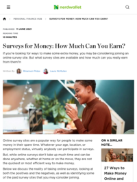 Surveys for money: how much can you earn?