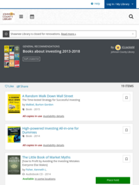 Books about investing 2013-2018