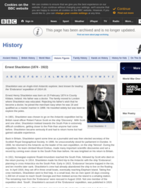 BBC - History - Ernest Shackleton