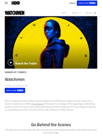 Watchmen - Official Website for the HBO Series