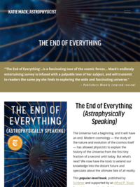 The End of Everything — Katie Mack