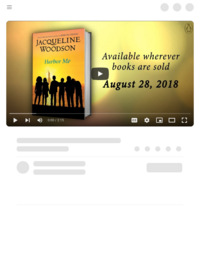 Jacqueline Woodson's new book HARBOR ME - YouTube