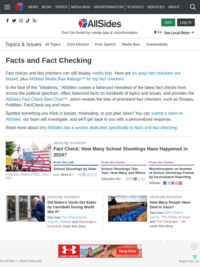 AllSides.com - Facts and Fact Checking
