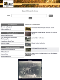 Holodomor Photo Directory | HREC