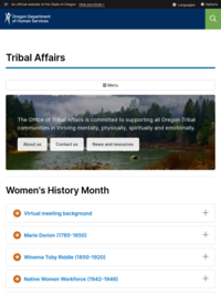 State of Oregon: Tribal Affairs - Overview of the Nine Tribes