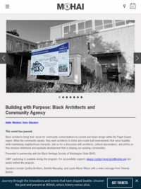 Event: Building with Purpose: Black Architects and Community Agency