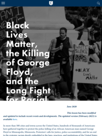 Black Lives Matter - Continuing the Civil Rights Movement