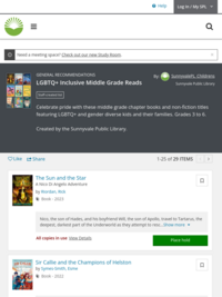 LGBTQ+ Inclusive Middle Grade Reads