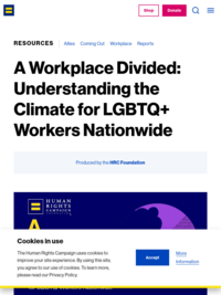 A Workplace Divided: Understanding the Climate for LGBTQ Workers | Human Rights Campaign