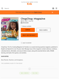 Chop Chop Magazine for Kids