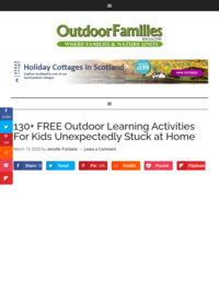 Free Outdoor Learning Activities