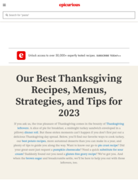 Thanksgiving 2022 Recipes, Menus, Strategies, and Tips