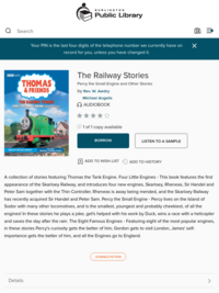 The Railway Stories: Percy the Small Engine &amp; Other Stories by W. Awdry
