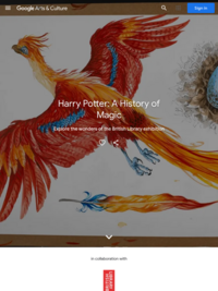 Harry Potter: A History of Magic — Google Arts &amp; Culture