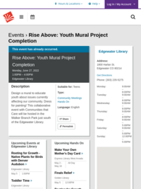 Rise Above: Youth Mural Project Completion