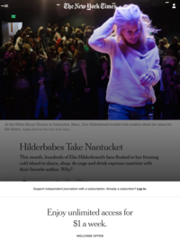 Hilderbabes Take Nantucket