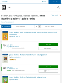 Johns Hopkins Medicine Patients' Guides