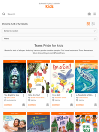 Trans Pride for kids: e-books and audiobooks for kids of all ages