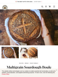 King Arthur Flour | Multigrain Sourdough Boule