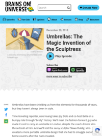 Umbrellas: The Magic Invention of the Sculptress (podcast)