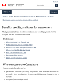 Newcomers to Canada (immigrants) - Canada.ca