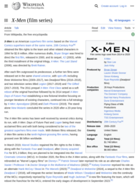 X (film series) - Wikipedia