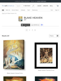 Blake's paintings of Heaven