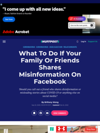 What To Do If Your Family Or Friends Shares Misinformation On Facebook