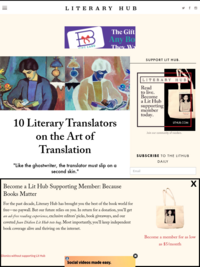 Literary Translators on the Art of Translation