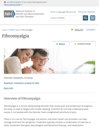 Fibromyalgia | NIAMS