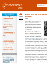 Stories from the ADA Generation: Celebrating 30 Years