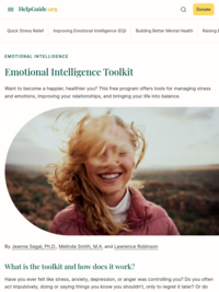 Website: HelpGuide Emotional Intelligence Toolkit
