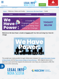 We Have Power - A Toolkit