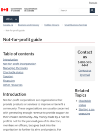 Not-For-Profit Guide
