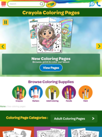 Free Coloring Pages from Crayola!