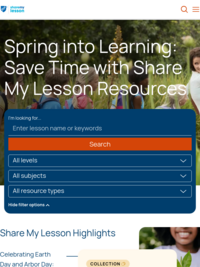 SJPL recommends Share My Lesson Free Lesson Plans &amp; Teacher Resources