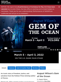 August Wilson’s Gem of the Ocean | Portland Center Stage