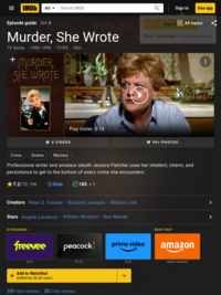 Murder, She Wrote (TV Series, 1984-1996)