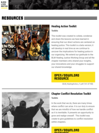 Black Lives Matter Toolkits for Healing