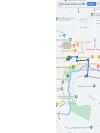 Bothell Library to the Burke Gilman Trail