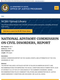 National Advisory Commission on Civil Disorders