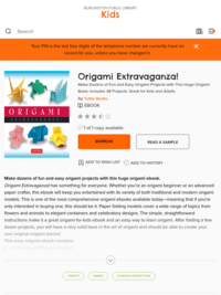 Origami Extravaganza! by Tuttle Studio