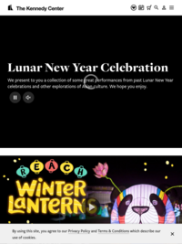 Kennedy Center - - Virtual Lunar New Year Celebration