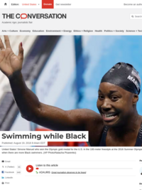 Swimming While Black