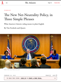 The New Net-Neutrality Policy, in Three Simple Phrases