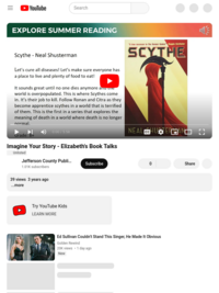 Imagine Your Story - Teen Book Talks - YouTube